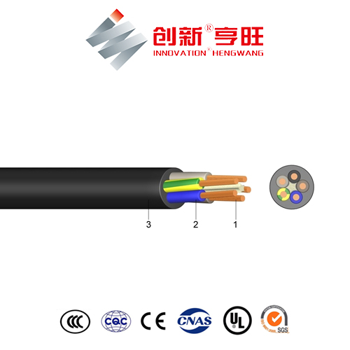H05RR-F Rubber Sheathed Cable for Weak Mechanical Stress - Image 3